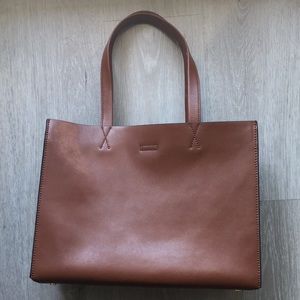 Banana Republic brown leather bag